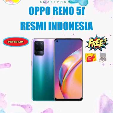 OPPO RENO 5F RAM 8/128GB GARANSI RESMI OPPO INDONESIA PURPLE