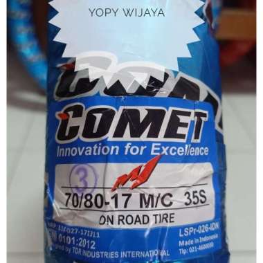 BAN LUAR RODA KARET BAN 70 80 17 COMET