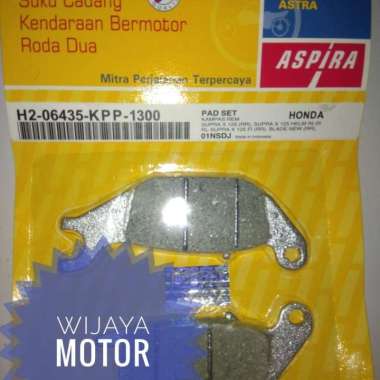 KAMPAS REM CAKRAM BELAKANG DISCPAD BELAKANG SUPRA X 125 ASPIRA