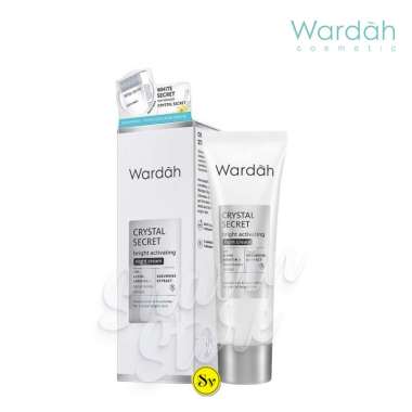 Wardah Crystal Secret Bright Activating Night Cream (White Secret Night Cream)