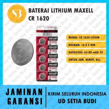 Baterai Lithium Maxell CR 1620 CR1620