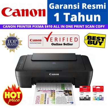 CANON PRINTER PIXMA E410 CANON PRINTER E 410 ALL IN ONE