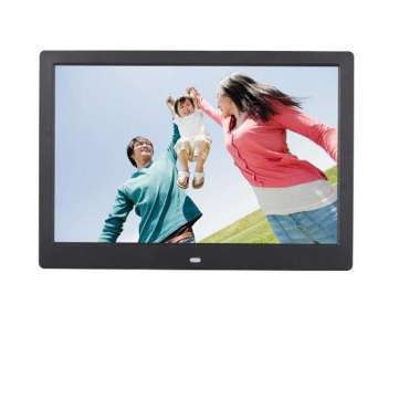 12 Inch HD Digital Photo Frame MP3 MP4 Movie Player-Digital Photo Frame WHIITE
