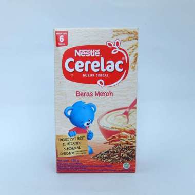 MPASI bubur bayi Cerelac Beras Merah [ 120 g ]