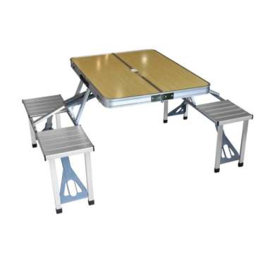 Set Kusi Meja Outdor Alumunium