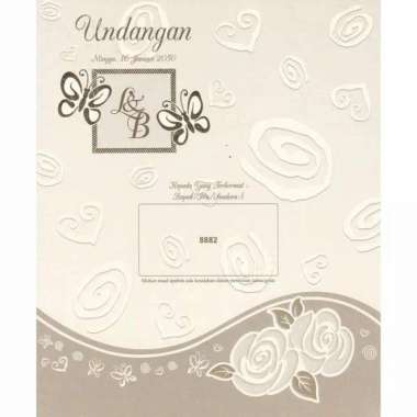 Undangan Blangko Erba 8882
