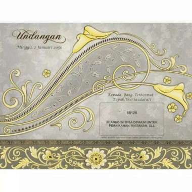 Undangan Blangko Erba 88126