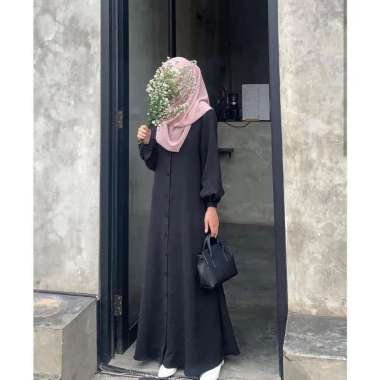 FASHION BAJUTERBARU BASIC DRESS BAJU GAMIS WANITA MUSLIM BAJU GAMIS WANITA POLOS BAJU DRESS WANITA G