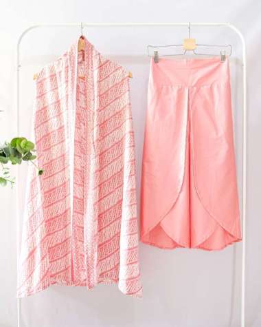 ONE SET BATIK WANITA MODERN SETELAN CELANA PANJANG BATIK SET BATIK KULOT BATIK LEBARAN BATIK KONDANG