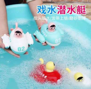 Mainan Mandi Anak / Fun Bath Toys Kapal Selam