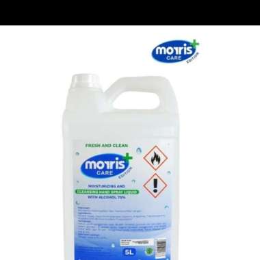 Morris Antiseptic Hand Sanitizer 5 Liter Gel/Liquid