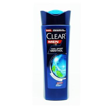 Promo Harga Clear Men Shampoo Anti Dandruff Cool Sport Menthol 320 ml - Blibli