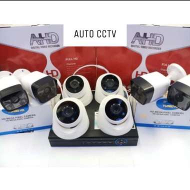 PAKET CCTV 8 CH AK-VISION HD TURBO KOMPIT 5MP