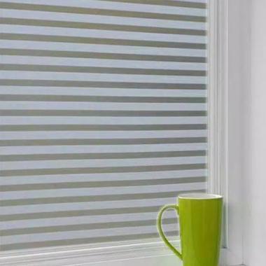 Kyk Sunblast Motif Garis Putih Kaca Wallpaper Stiker 45 Cm X 1 M