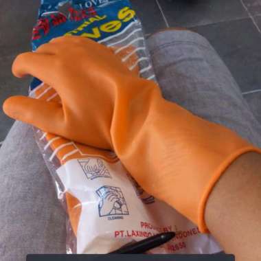 sarung tangan karet/anti virus/anti corona