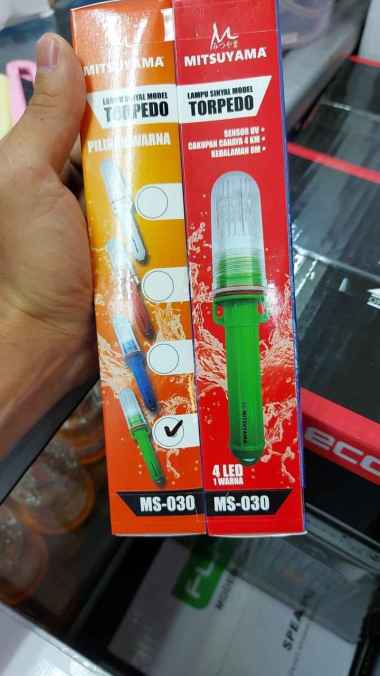 Lampu Signal Kapal 5 Lampu Warna Putih - Lampu Torpedo Mitsuyama MS030