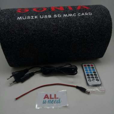 Speaker Sonia 5" Tabung Karpet Bluetooth / Speaker Tabung