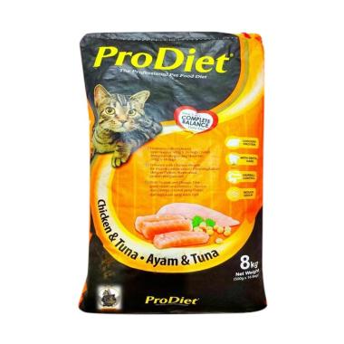 Toko Semar - ProDiet Chiken Tuna Makanan Kucing [8 Kg / 1 Sak / 1 karung]