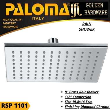 Rain Shower PALOMA RSP 1101 Head Headshower Rainshower Mandi