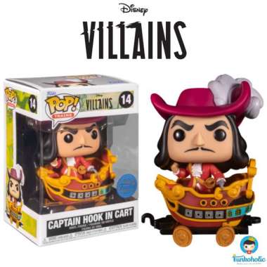 Funko POP! Trains Disney Villains Peter Pan - Captain Hook in Cart #14