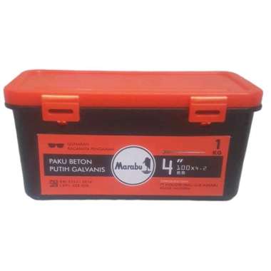 Paku beton putih 4inch marabu paku tembok paku beton marabu 4" 4 inch