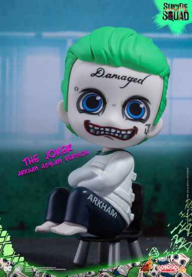 Hot Toys Cosbaby Suicide Squad The Joker Arkham Asylum Action Figure