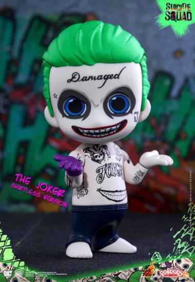 Hot Toys Cosbaby Suicide Squad The Joker Shirtless Action Figure