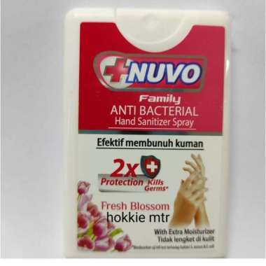 Nuvo Hand Sanitizer Spray 18 ml Merah