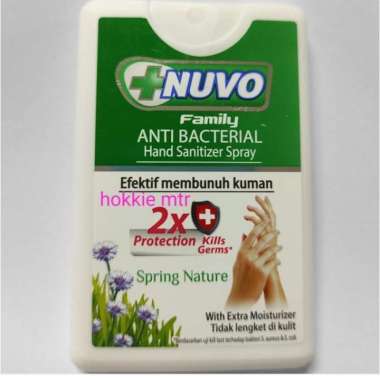 Nuvo Hand Sanitizer Spray 18 ml Hijau