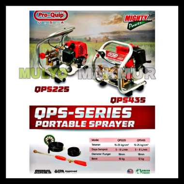 PORTABLE POWER SPRAYER PRO QUIP 4TAK QPS435