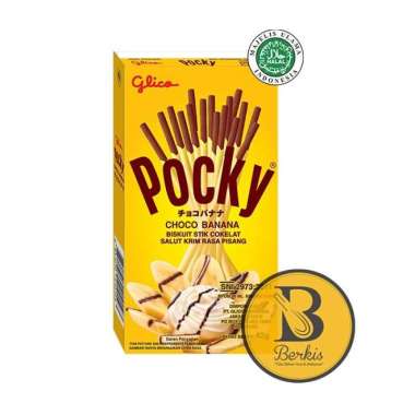 Promo Harga Glico Pocky Stick Choco Banana 42 gr - Blibli