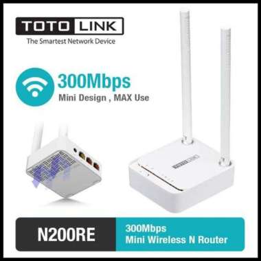 Totolink N200RE V4 Versi 4 Versi4 Router Wireless WiFi 2 Antena M