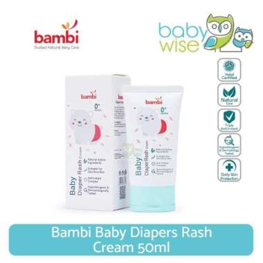 Bambi Baby Diapers Rash Cream