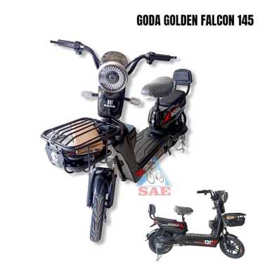 SEPEDA LISTRIK GODA GOLDEN FALCON-145 Yellow