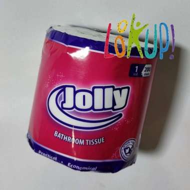 Tisu toilet Tissue JOLLY ROLL Non Emboss Tisu Gulung Toilet - Tissue 2 ply X 200 sheet