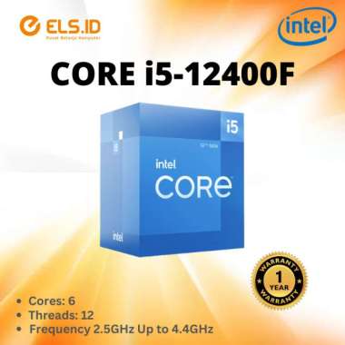 Processor Intel Core i5-12400F NON GPU (BOX)