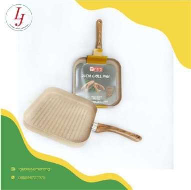 Viera Grill Pan / Panggangan 24cm Square Kotak