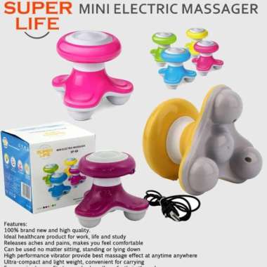 Alat Pijat Mini XF-69 - Mini Electric Massager - Alat Pijat Elektrik