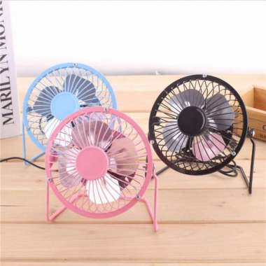 Kipas blower besi mini - kipas portable besi mini fan charger micro usb