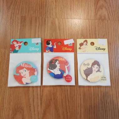 Disney Ariel Little Mermaid/ Snow White / Belle Air Cushion Puff Korea