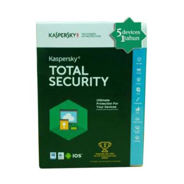 Jual Antivirus Kaspersky Total Security Software Anti Virus 2 Device 1 Tahun Online November 2020 Blibli