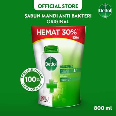 Dettol Sabun Mandi Cair Original [800 ml]