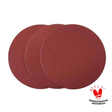 Amplas Bulat Tempel Grit 180 - Hamplas 4 Inch Perekat