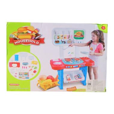 Household Kitchen Set BBQ Mainan Anak