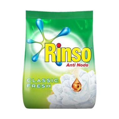 Promo Harga Rinso Anti Noda Deterjen Bubuk Classic Fresh 770 gr - Blibli