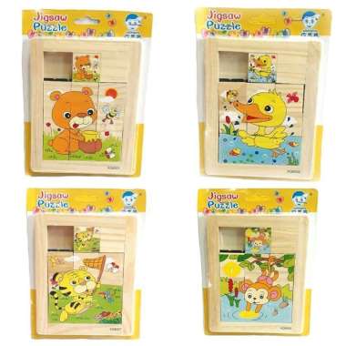 Mainan Edukasi Puzzle Geser