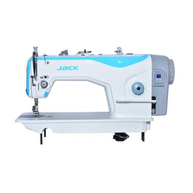Jack F4 Mesin Jahit Industri Servo High Speed with Meja PUTIH