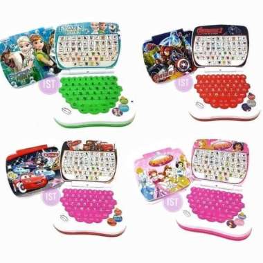 Mainan Anak - Mainan Edukasi Laptop 2 Bahasa