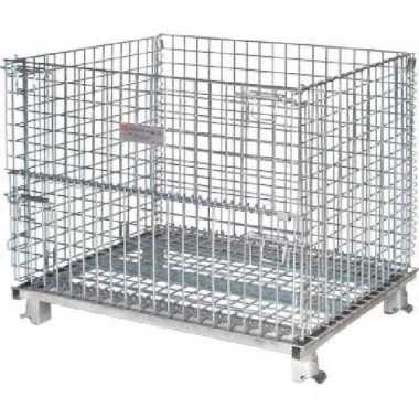 Pallet Mesh Keranjang Besi Lipat Dalton Stocky 5 Cap 1200 Kg Jkt 2022