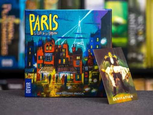 Paris La Cite De La Lumiere Board Game